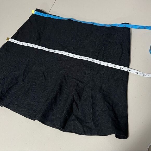 🆕 Theory Gida Fit & Flare Wool blend Knit Skirt - Picture 9 of 9